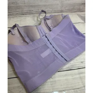 Women Lilac RHINESTONES Bustier SizeLARGE Festival Party Corset thumbnail 7