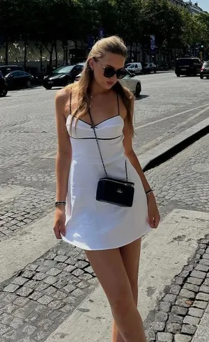 Zara mini white dress lace now lingerie inspired casual summer slip satin thumbnail 8