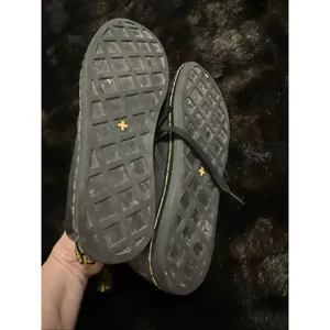 Dr Martens Women's Shoreditch Boot Greasy Black Leather Lace Up Combat Size 6 US thumbnail 5
