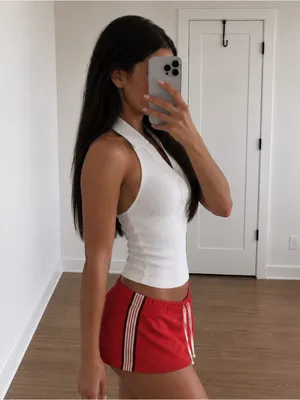 BDG Urban Outfitters White Collared Halter
Button Top thumbnail 2