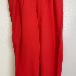 Lululemon Your True Trouser Pants Womens Size 4 Red Pull On Crop Stretch 24" thumbnail 4