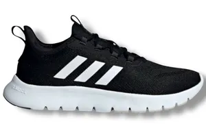 Adidas Nario Move Women’s Running Shoes Size 9 Black White GZ9050 thumbnail 1