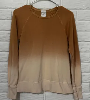 Offline by Aerie Ombre Crewneck Sweatshirt Women’s Small Golden Yellow thumbnail 1