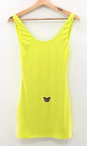 superdown Kourtney Backless Mini Dress in Chartreuse‎ thumbnail 1