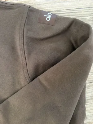 Hazy Mock Alo Yoga Neck Pullover thumbnail 5
