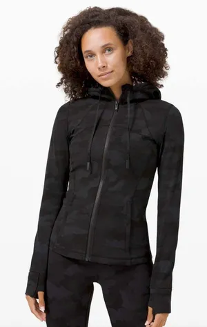 Lululemon Hooded Define Jacket Nulu, Heritage 365 Camo Deep Coal Multi thumbnail 1