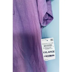 INC International Concepts Pajama Set Shorts Purple 2XL NWT thumbnail 5