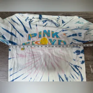 DAYDREAMER Pink Floyd‎ Space Oversized Long Sleeve Tie Dye Band Tee large thumbnail 2