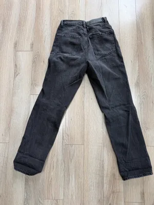 Pacsun Dad Jeans Black Distressed thumbnail 2