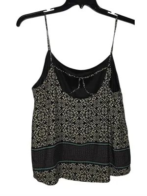 Caren Forbes Sleeveless Blouse Size Large thumbnail 2