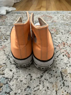Orange Converse Platform thumbnail 3