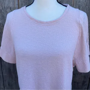 Like New Madewell Blush Pink Cotton Ingrid Dolman Flutter Sleeve T-Shirt Size S thumbnail 6