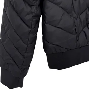 Sweaty Betty Women's Glacier Quilted Bomber Jacket Puffer‎ Coat Black Size Large thumbnail 12