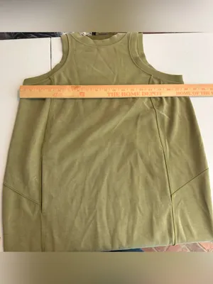 Lululemon Softstreme in Action Dress Green Sheath Dress size‎ 6 thumbnail 6