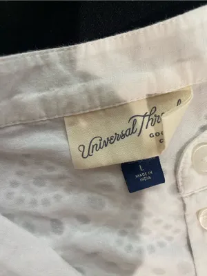 Universal Threads White Eyelet Cotton Women’s Dress thumbnail 2