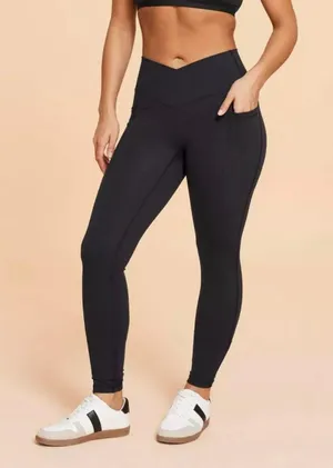Target Viral exclusive Blogilates Crisscross High-Rise Black Leggings thumbnail 1