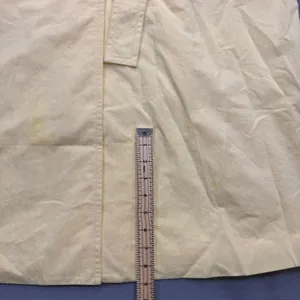 Madewell Yellow Cotton Blend Belted Trench Coat N0885 Womens‎ Size Small NWT thumbnail 4