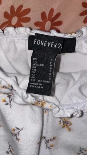 Small Forever 21 Top Crop thumbnail 2
