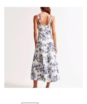 Abercrombie Emerson Midi Dress Floral thumbnail 2