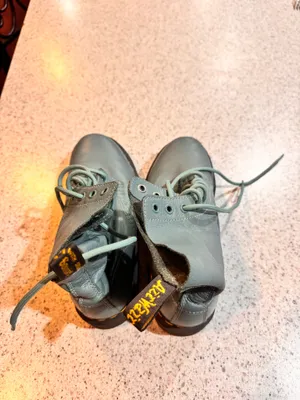Dr. Martens Teal Leather Boots thumbnail 4