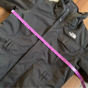 North Face HyVent 550FP Down Ski Jacket No Hood No Belt Women’s M thumbnail 13