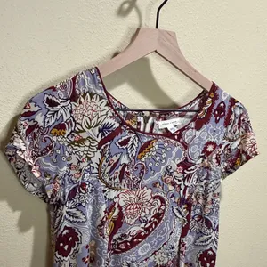 Silence + Noise Urban Outfitters Dress Sz XS Floral Cap Sleeve thumbnail 5