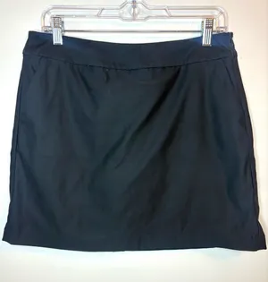 Nike Golf Dri-FIT Black Skort Women’s Size 8 M Built In Shorts Pockets thumbnail 1