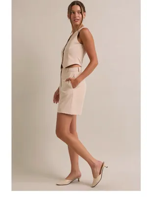 Women’s 2-Piece Vest & Shorts Set – Chic Summer Outfit thumbnail 7