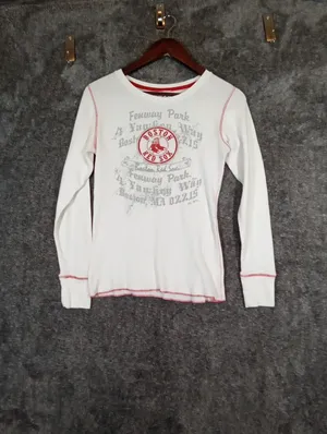 Majestic Boston Red Sox Thermal Layer Fenway Park MLB Sports Coquette Womens thumbnail 3