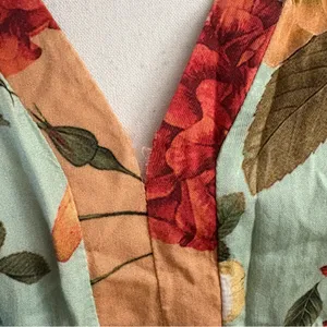 FARM RIO Marilla Maxi Dress Floral Kimono Bohemian‎ Size XS thumbnail 5
