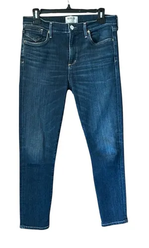 AGOLDE Sophie Crop Jeans Womens 29 High Rise Skinny Starland Dark Wash‎ Stretch thumbnail 1
