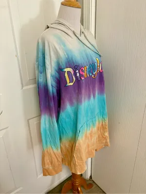 Disney Disneyland Tie Dye Lightweight Hoodie thumbnail 2