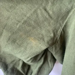 Gal Meets Glam‎ Anthropologie linen green puff sleeves jumpsuit size 6 vacation thumbnail 8