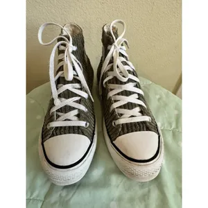 Converse Chuck Taylor All Star Lift Platform High Top Corduroy Size 8.5 thumbnail 2