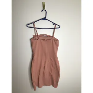 Lulus Mini Dress Womens Small Pink Excellent Wrap Bodycon Adjustable Straps thumbnail 2