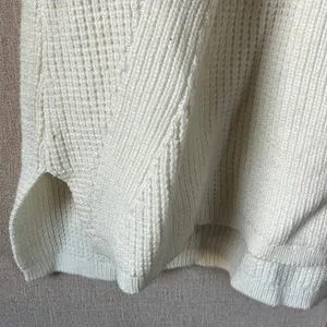 FINAL MARKDOWN White House Black Market Soft Cream cowl neck Sweater medium thumbnail 8