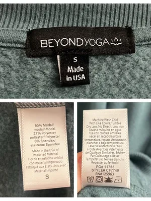Beyond Yoga Cozy Fleece Saturday Oversized Pullover Size Small thumbnail 7