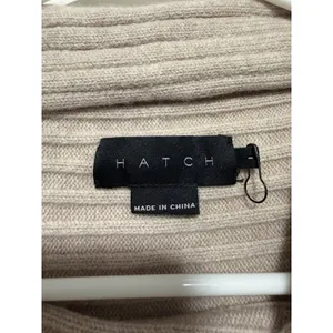 Hatch The Kendall Merino Wool Maternity Long Sleeve Sweater Dress in Oat Melange thumbnail 4