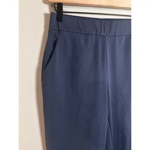 Ministry of Supply‎ Womens Kinetic Pull-On Pants Navy Blue Stretch Trousers 0 thumbnail 4
