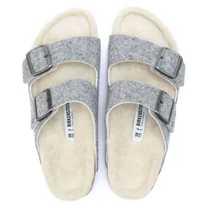 Birkenstock Arizona Rivet Wool Shearling Sandals thumbnail 1