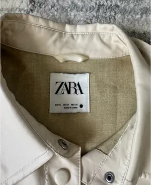 ZARA Leather Jacket thumbnail 2