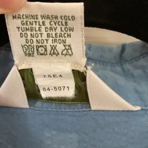 Orvis Vintage 1980s House Dress Maxi Long Button Down Blue Size 14 Casual EUC thumbnail 8