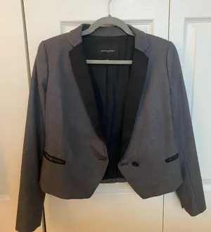 Banana Republic Grey Blazer thumbnail 2