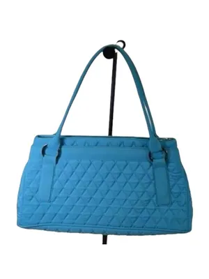 Vera Bradley Quilted Blue Shoulder Bag One Size Green Interior thumbnail 9