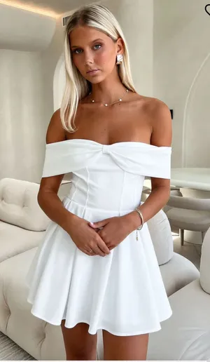 That’s So Fetch Juliana White Dress thumbnail 1
