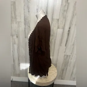 Cardigan Brown Size 14 thumbnail 2