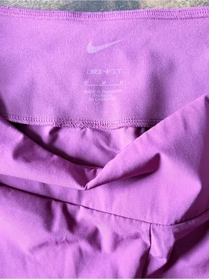 Nike Dri-FIT Bliss Mid Rise 7/8 Joggers Pink Magenta Womens Athletic Pants Med thumbnail 4