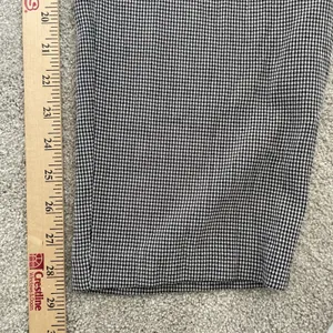 T & Company Vintage Gingham Wide Leg Pants Cottagecore Black White Womens Size 8 thumbnail 10