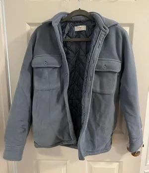 Aritzia Quilted Fleece Shacket thumbnail 1