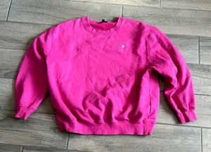 For love and lemons pink pullover sweatshirt thumbnail 1